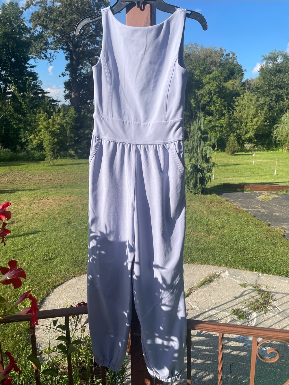 Abercrombie kids, Girl’s size 9/10 Lavender One-Piece Jumpsuit - Sleeveless
